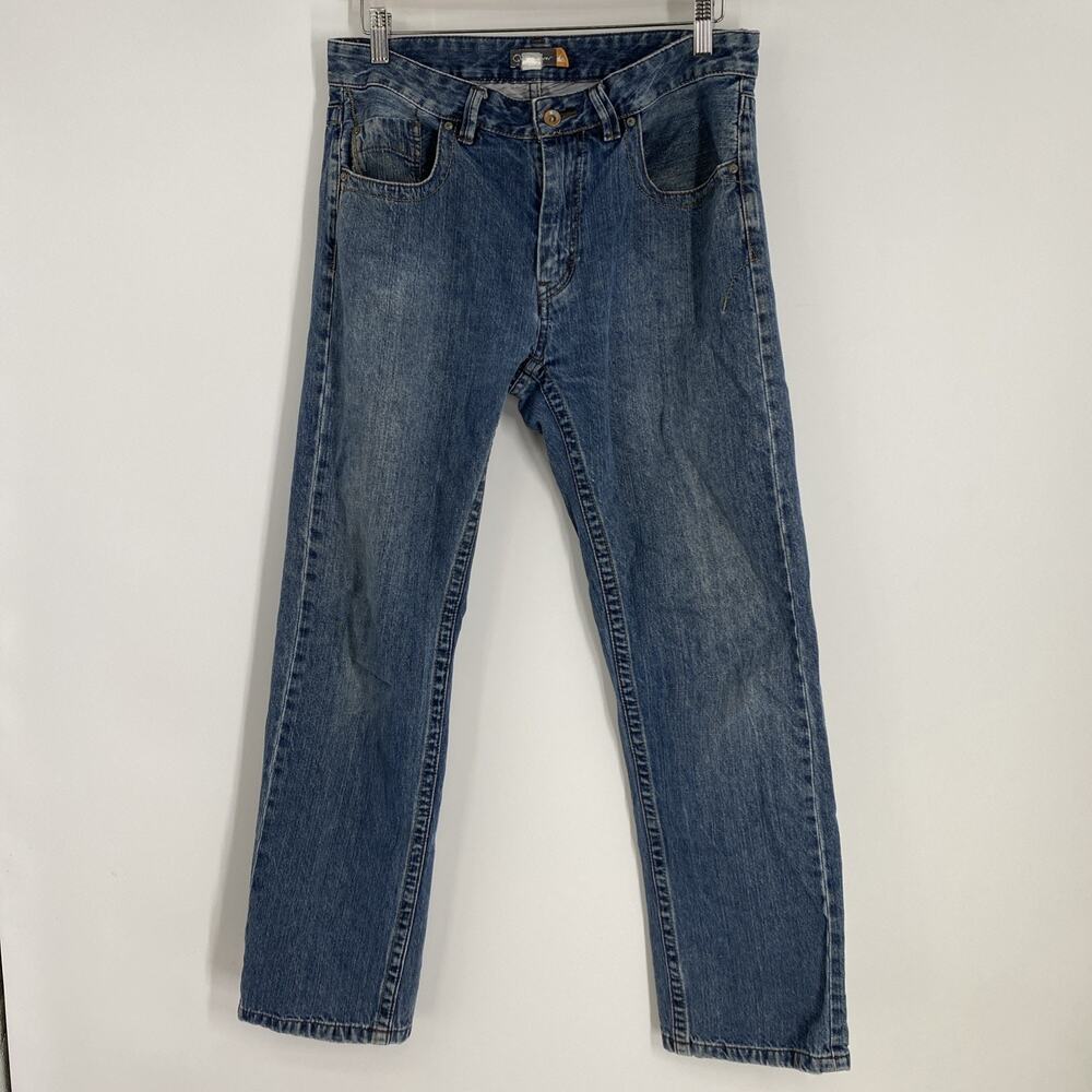 Y2K Quicksilver Jeans Men’s Size 32x29 Medium Wash Surf Skater Grunge 589